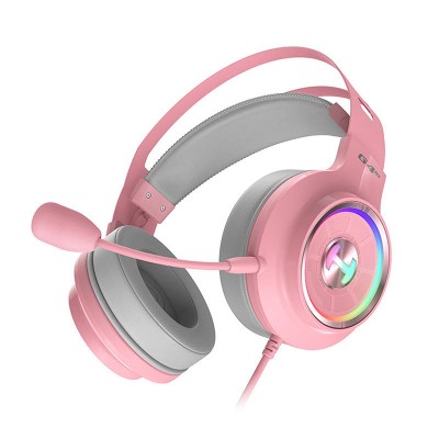 Edifier HECATE G4 TE žaidimų ausinės, RGB, 7.1 (rožinės