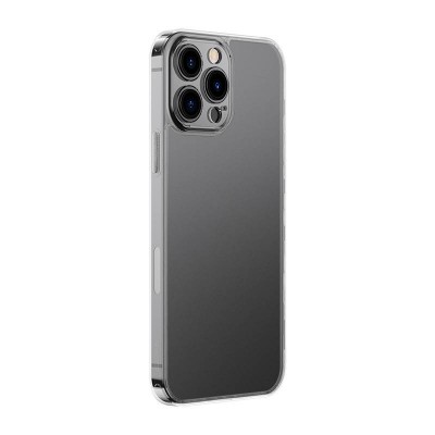 "Baseus" matinis dėklas "iPhone 13 Pro" (skaidrus) + grūdintas