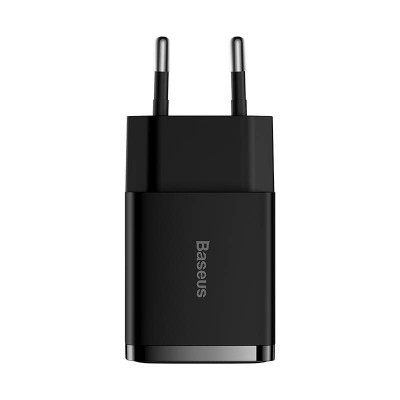 "Baseus" kompaktiškas greitasis įkroviklis, 2x USB, 10,5 W