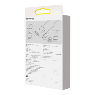 "Baseus Lite" serijos HDMI-VGA adapteris be garso