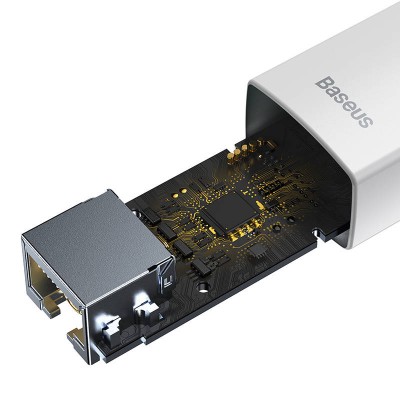 "Baseus Lite" serijos USB-C ir RJ45 tinklo adapteris, 100Mbps