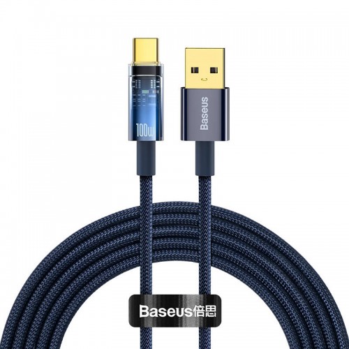 "Baseus Explorer", USB į USB-C kabelis, 100 W, 2 m