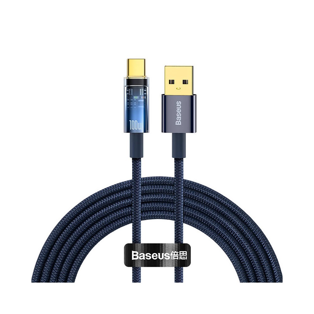 "Baseus Explorer", USB į USB-C kabelis, 100 W, 2 m