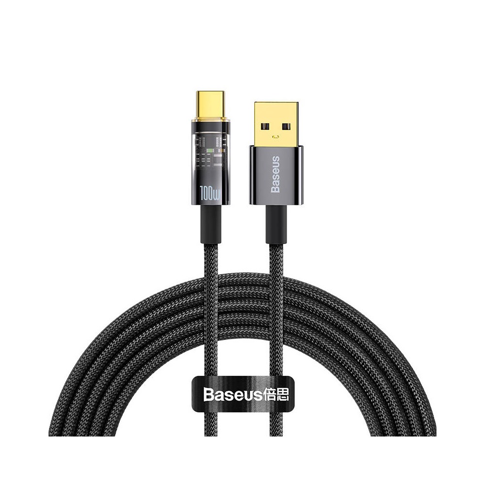 "Baseus Explorer", USB į USB-C kabelis, 100 W, 2 m