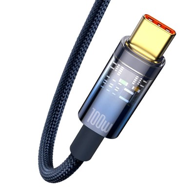 "Baseus Explorer", USB į USB-C kabelis, 100 W, 1 m