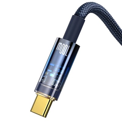 "Baseus Explorer", USB į USB-C kabelis, 100 W, 1 m