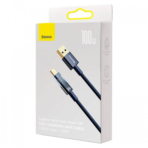 "Baseus Explorer", USB į USB-C kabelis, 100 W, 1 m