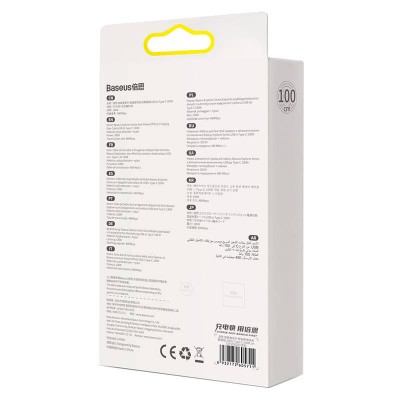 "Baseus Explorer", USB į USB-C kabelis, 100 W, 1 m