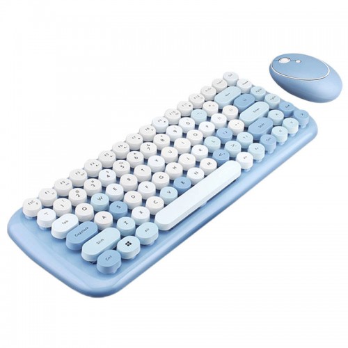 Belaidės klaviatūros ir pelės rinkinys MOFII Candy 2.4G