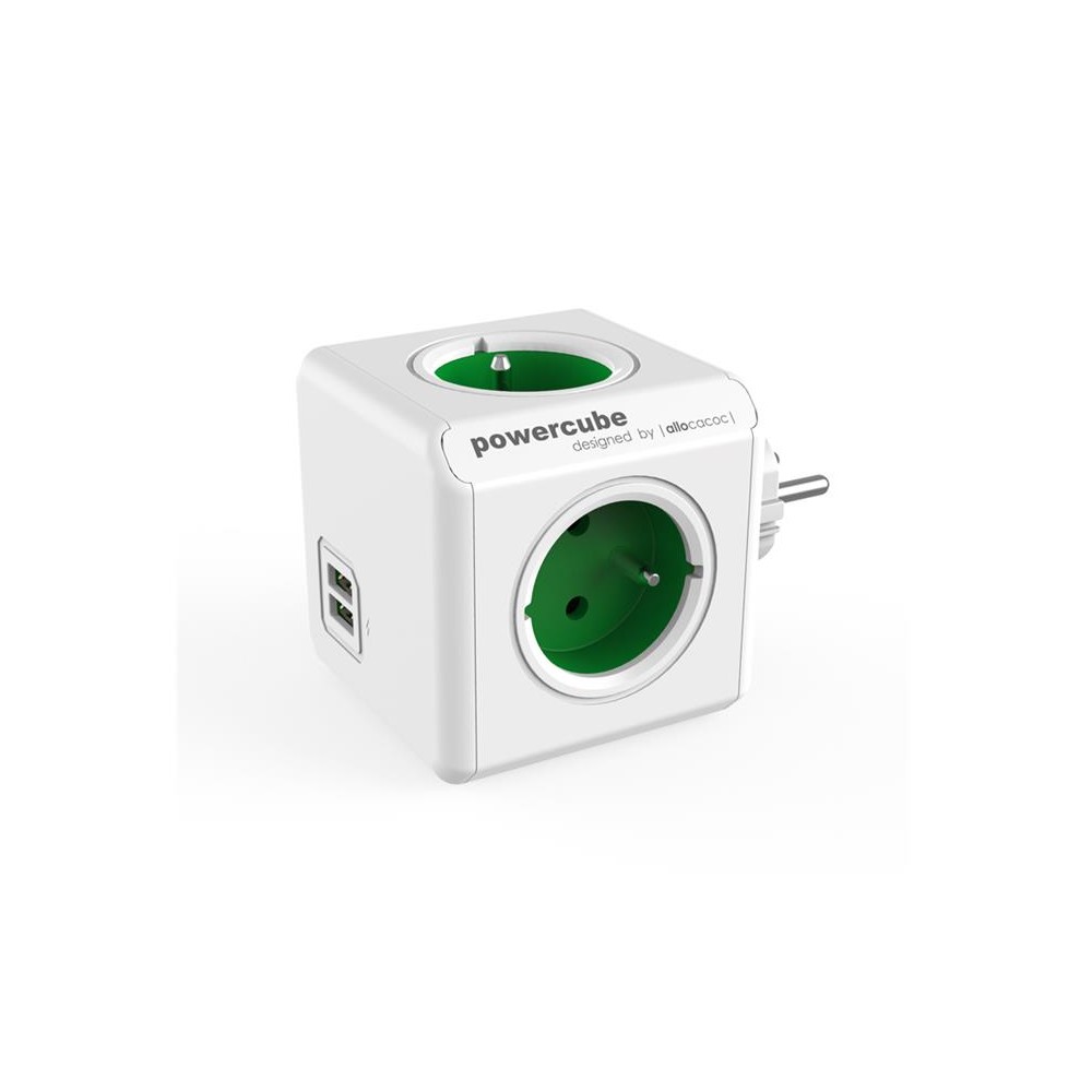POWERCUBE Original USB Green-POWERCUBE lizdai