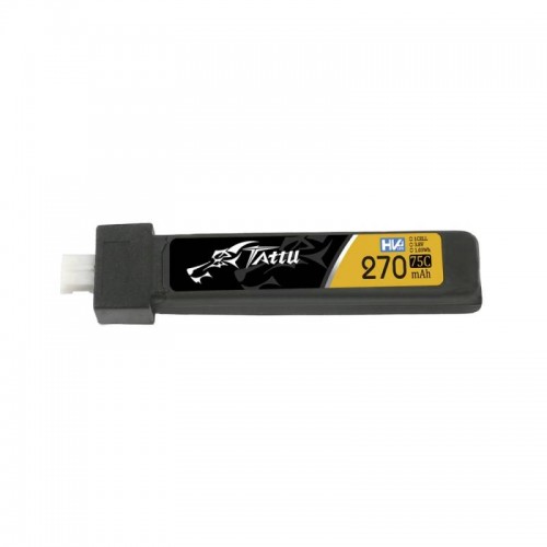 Akumuliatorius Tattu LiPo 270mAh 3.8V 75C 1S1P JST-PHR 2.0 (5