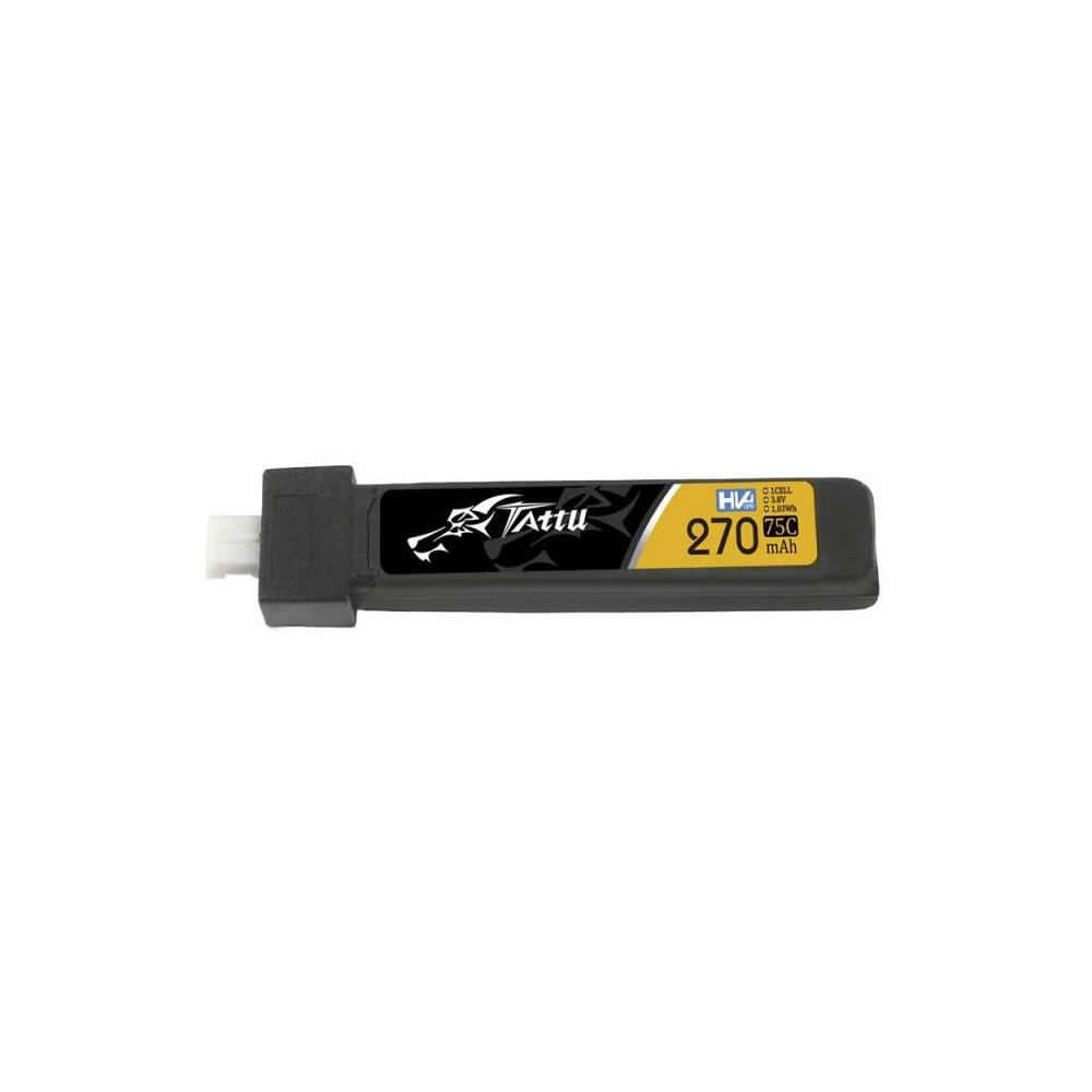Akumuliatorius Tattu LiPo 270mAh 3.8V 75C 1S1P JST-PHR 2.0 (5