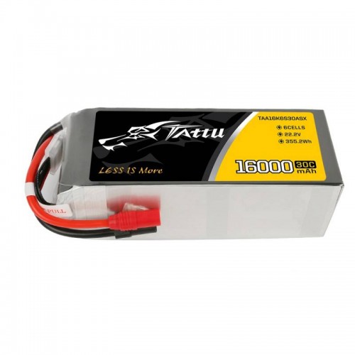 Akumuliatorius Tattu 16000mAh 22.2V 30C 6S1P LiPo