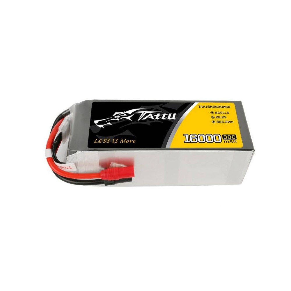 Akumuliatorius Tattu 16000mAh 22.2V 30C 6S1P LiPo