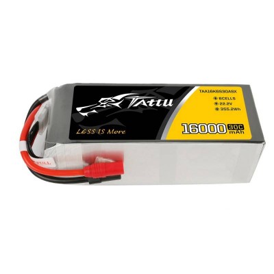 Akumuliatorius Tattu 16000mAh 22.2V 30C 6S1P LiPo