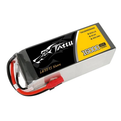 Akumuliatorius Tattu 16000mAh 22.2V 30C 6S1P LiPo