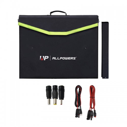 Fotovoltinė plokštė Allpowers AP-SP-027-BLA 100W-Pagrindinis