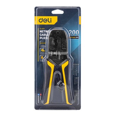 Deli Tools EDL4971 Ethernet jungčių užspaudimo replės, 4/6/8P