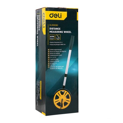 Mechaniniai atstumo matavimo ratukai Deli tools EDL330060, 150