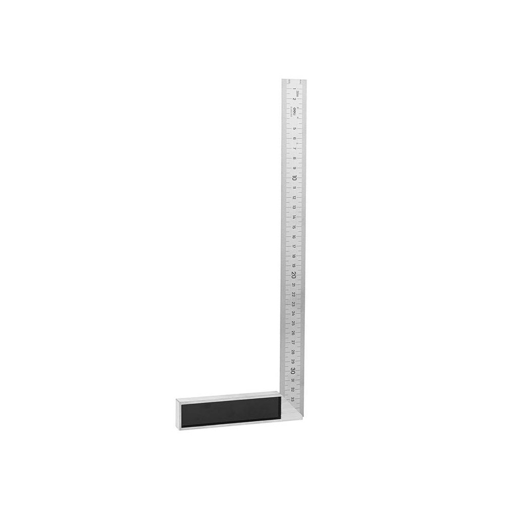 Plieninė kampinė liniuotė Deli Tools EDL302350, 350
