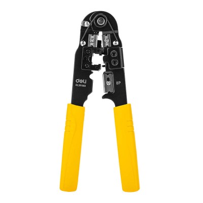 Ethernet žnyplės Deli Tools EDL381008-Pagrindinis