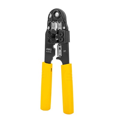 Ethernet žnyplės Deli Tools EDL381008-Pagrindinis