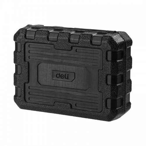 Kištukinių lizdų rinkinys Deli Tools EDL2003Q, 17-21