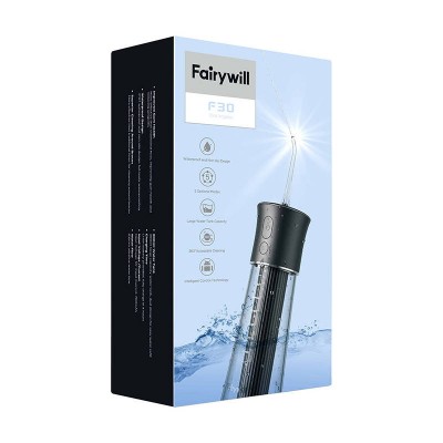 Vandens siūlas FairyWill F30 (juodas)-Pagrindinis