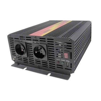 Maitinimo inverteris CARSPA CAR2K 12V/230V 2000W-Inverteriai