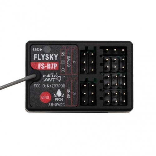 Siųstuvo ir imtuvo nustatymas FlySky FS-G7P+R7P-Pagrindinis