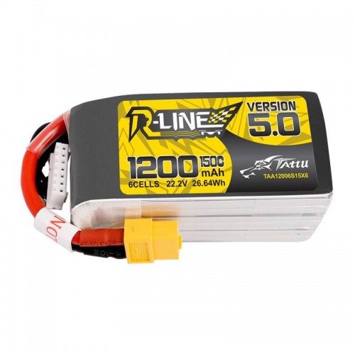 Tattu R-Linija 5.0 1200mAh 22,2 V 150C 6S1P XT60