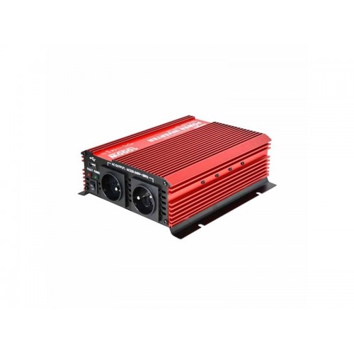 Maitinimo inverteris CARSPA CAR1K 24V/230V 1000W-Inverteriai