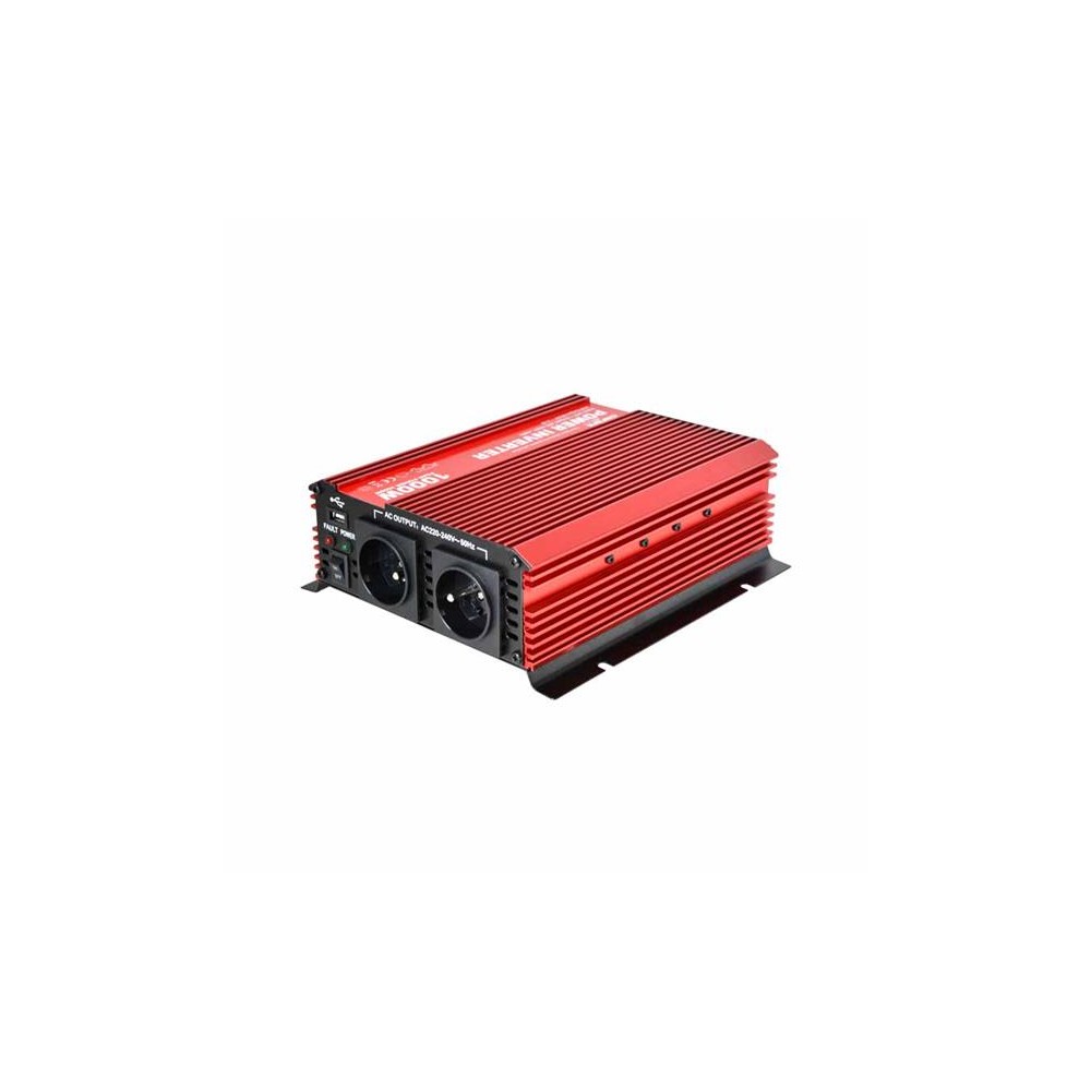 Maitinimo inverteris CARSPA CAR1K 24V/230V 1000W-Inverteriai