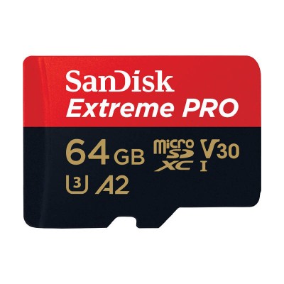 SANDISK EXTREME PRO microSDXC 64GB 200/90 MB/s UHS-I U3