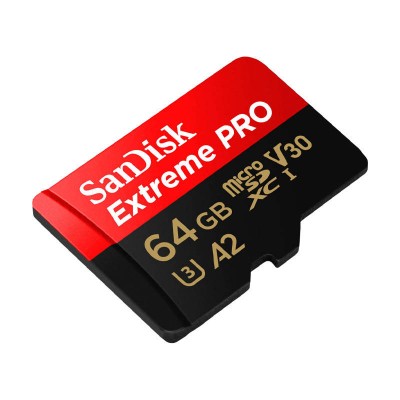 SANDISK EXTREME PRO microSDXC 64GB 200/90 MB/s UHS-I U3
