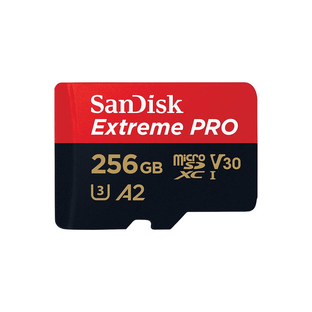 SANDISK EXTREME PRO microSDXC 256GB 200/140 MB/s UHS-I U3