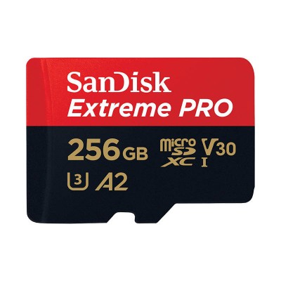 SANDISK EXTREME PRO microSDXC 256GB 200/140 MB/s UHS-I U3