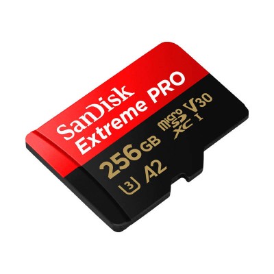 SANDISK EXTREME PRO microSDXC 256GB 200/140 MB/s UHS-I U3