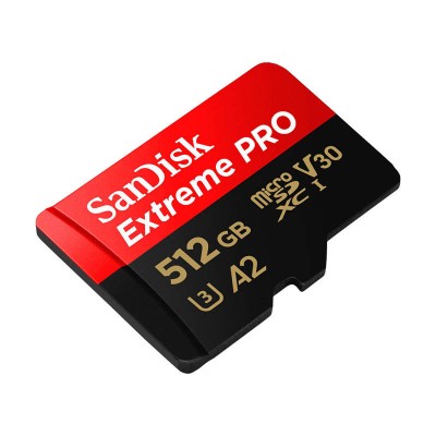 SANDISK EXTREME PRO microSDXC 512GB 200/140 MB/s UHS-I U3