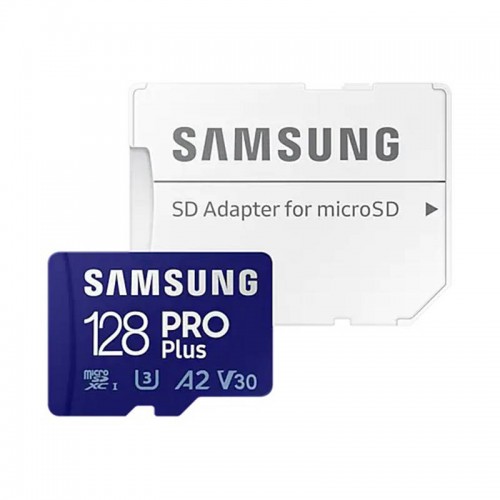 "Samsung microSDXC PRO Plus" 128 GB atminties kortelė su