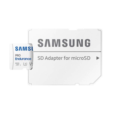 "Samsung Pro Endurance" 128 GB atminties kortelė + adapteris