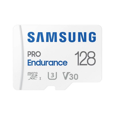 "Samsung Pro Endurance" 128 GB atminties kortelė + adapteris