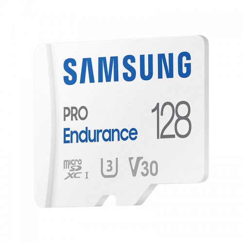 "Samsung Pro Endurance" 128 GB atminties kortelė + adapteris