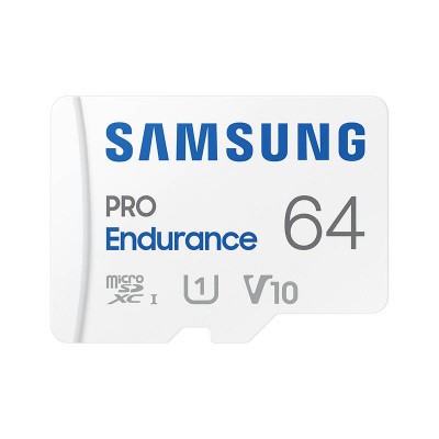 "Samsung Pro Endurance" 64 GB atminties kortelė + adapteris