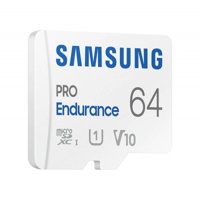 "Samsung Pro Endurance" 64 GB atminties kortelė + adapteris