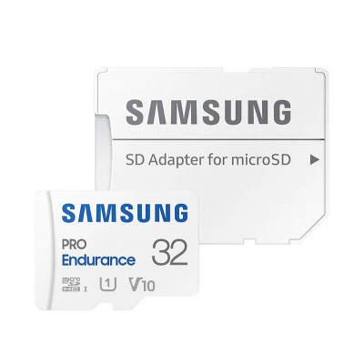 "Samsung Pro Endurance" 32 GB atminties kortelė + adapteris