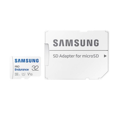 "Samsung Pro Endurance" 32 GB atminties kortelė + adapteris