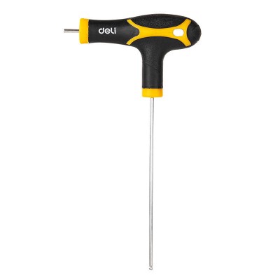 Deli Tools EDL233208 T-tipo rutuliniai šešiakampiai raktai, 8