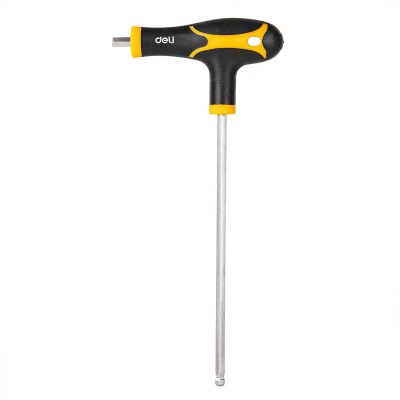 Deli Tools EDL233208 T-tipo rutuliniai šešiakampiai raktai, 8