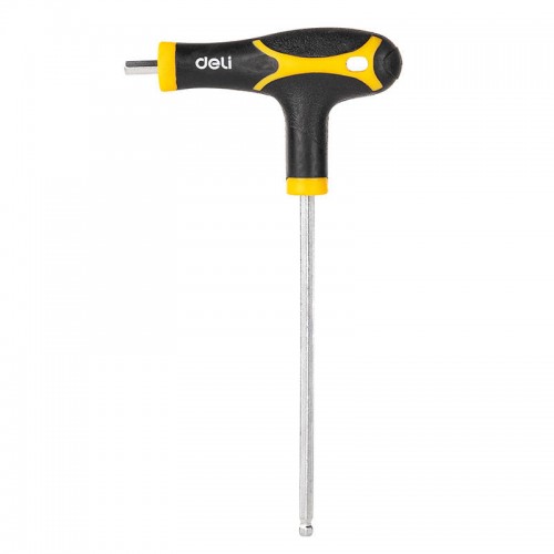 Deli Tools EDL233208 T-tipo rutuliniai šešiakampiai raktai, 8